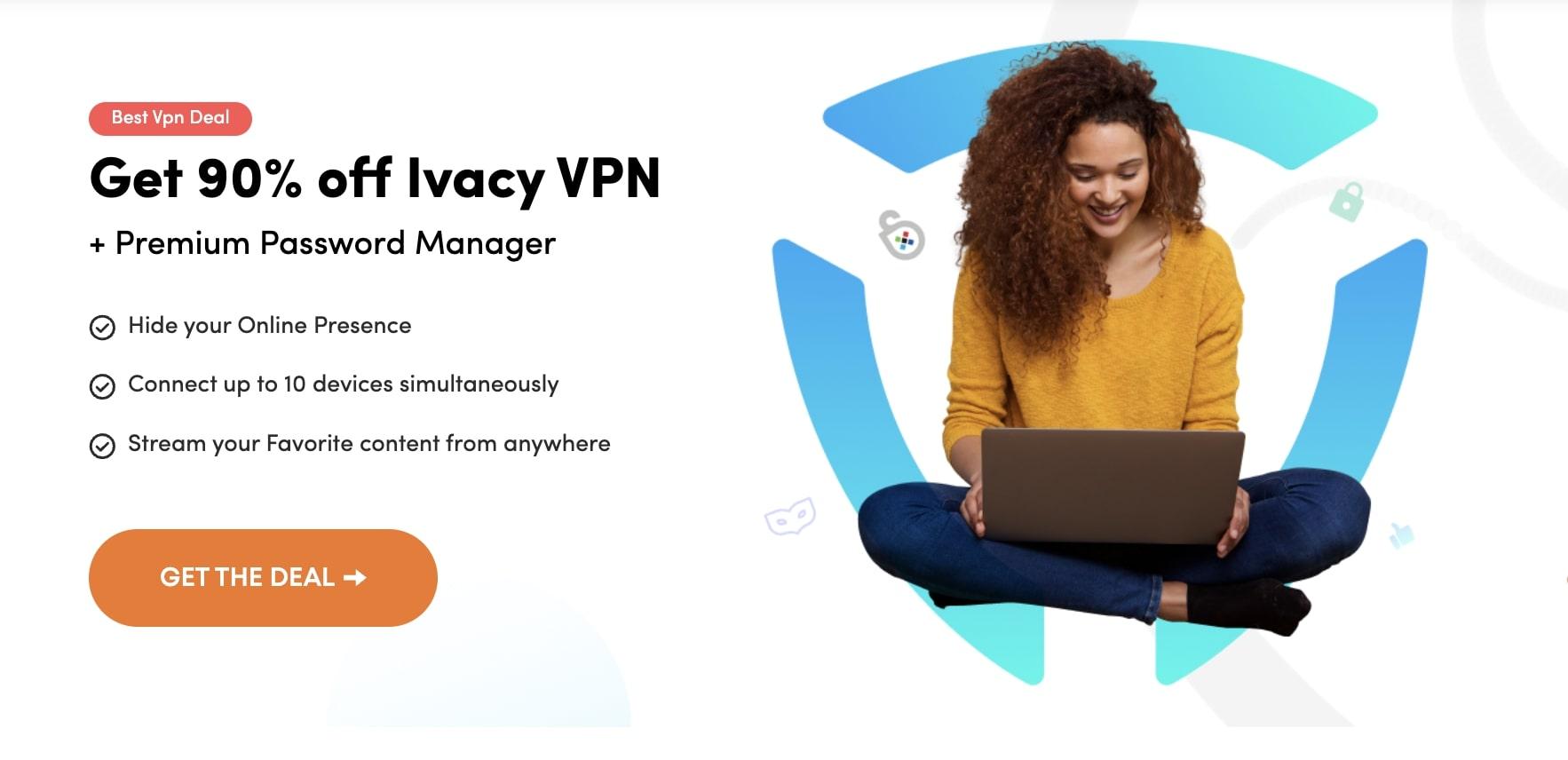 Ivacy VPN discount banner